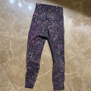 lululemon athletica Multicolor Patterned Leggings